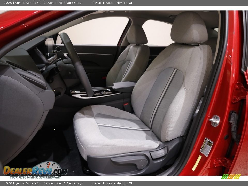 2020 Hyundai Sonata SE Calypso Red / Dark Gray Photo #5
