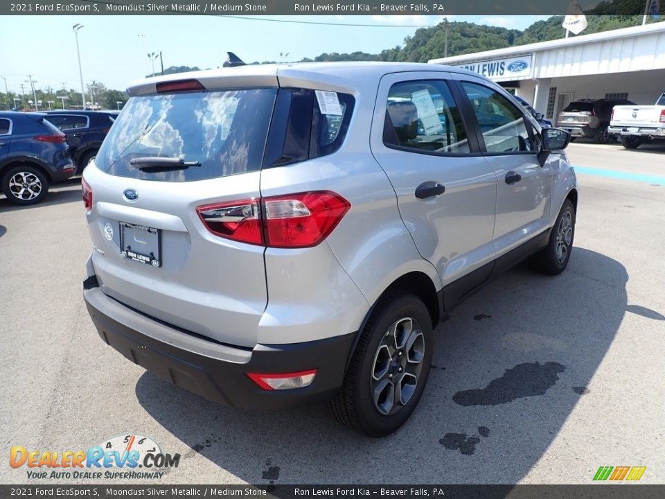 2021 Ford EcoSport S Moondust Silver Metallic / Medium Stone Photo #2