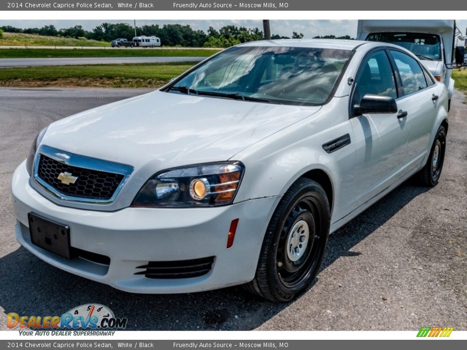 2014 Chevrolet Caprice Police Sedan White / Black Photo #8