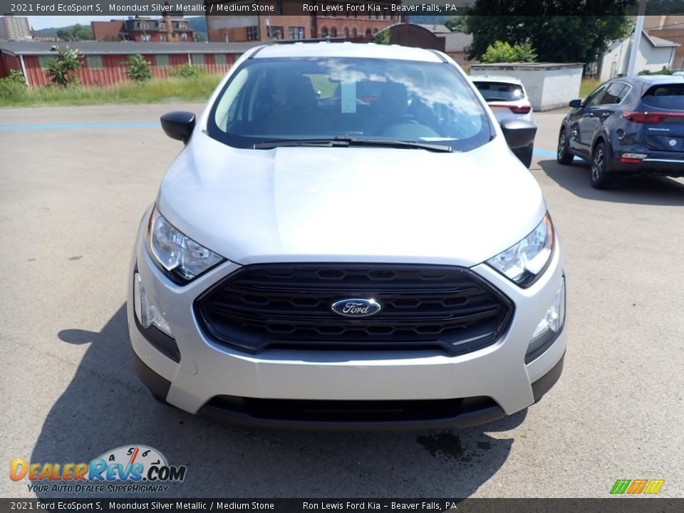 2021 Ford EcoSport S Moondust Silver Metallic / Medium Stone Photo #4