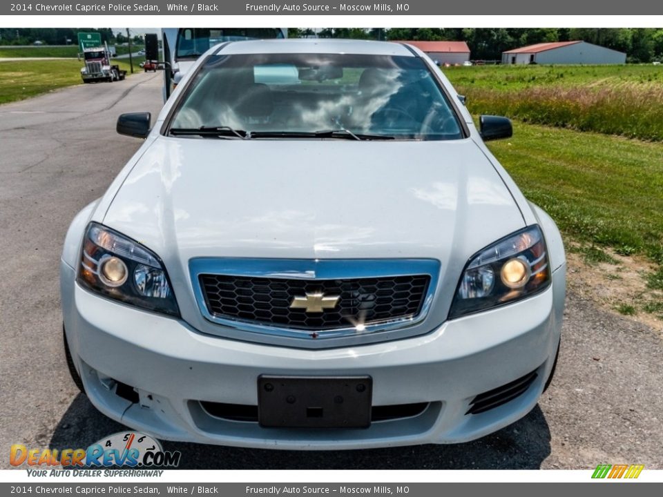 2014 Chevrolet Caprice Police Sedan White / Black Photo #9