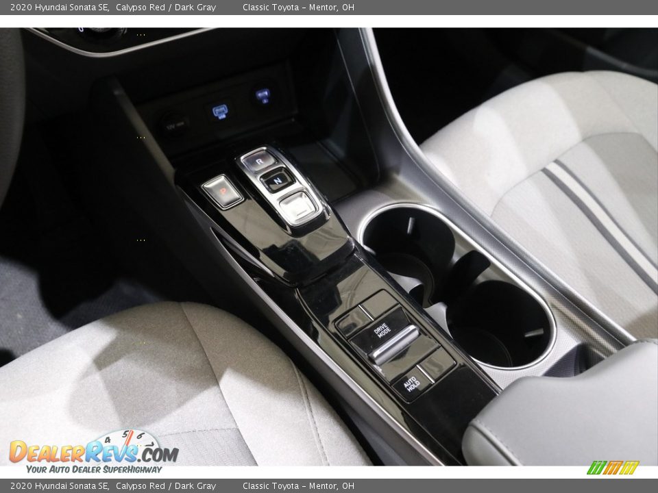 2020 Hyundai Sonata SE Calypso Red / Dark Gray Photo #13