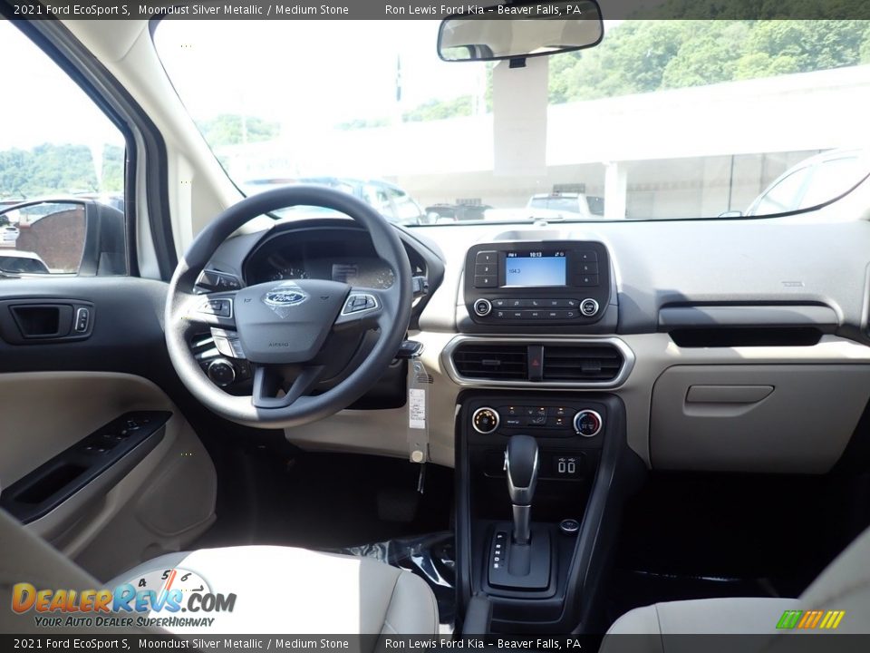 2021 Ford EcoSport S Moondust Silver Metallic / Medium Stone Photo #11