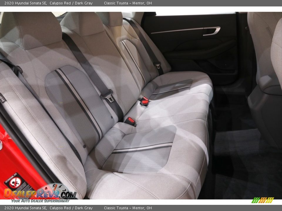 2020 Hyundai Sonata SE Calypso Red / Dark Gray Photo #15