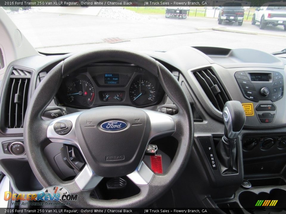 Dashboard of 2016 Ford Transit 250 Van XL LR Regular Photo #22