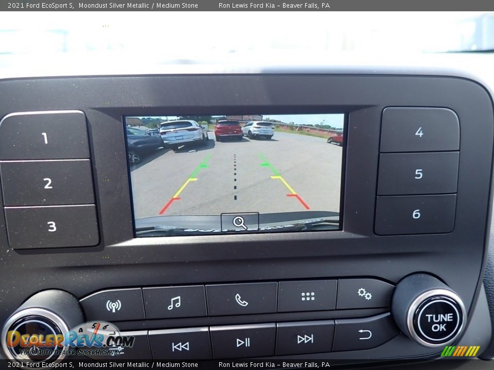 2021 Ford EcoSport S Moondust Silver Metallic / Medium Stone Photo #19