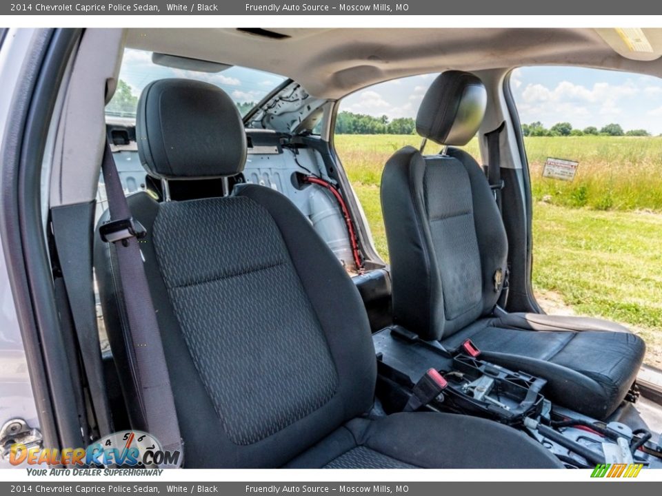 2014 Chevrolet Caprice Police Sedan White / Black Photo #28