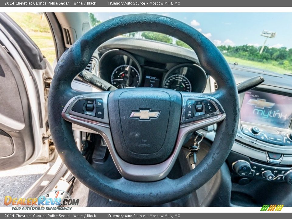 2014 Chevrolet Caprice Police Sedan White / Black Photo #31