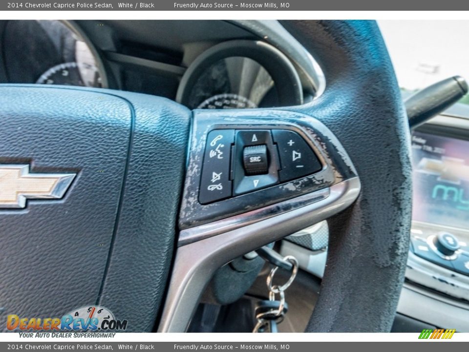 2014 Chevrolet Caprice Police Sedan White / Black Photo #33