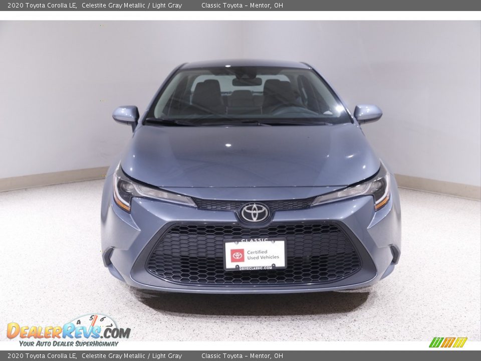 2020 Toyota Corolla LE Celestite Gray Metallic / Light Gray Photo #2
