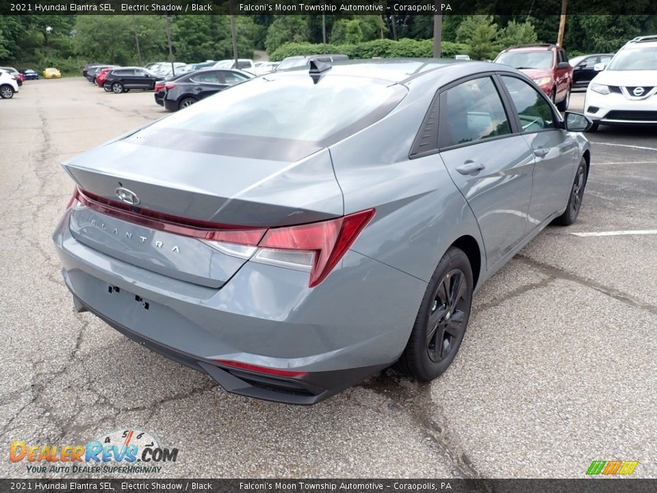 2021 Hyundai Elantra SEL Electric Shadow / Black Photo #2