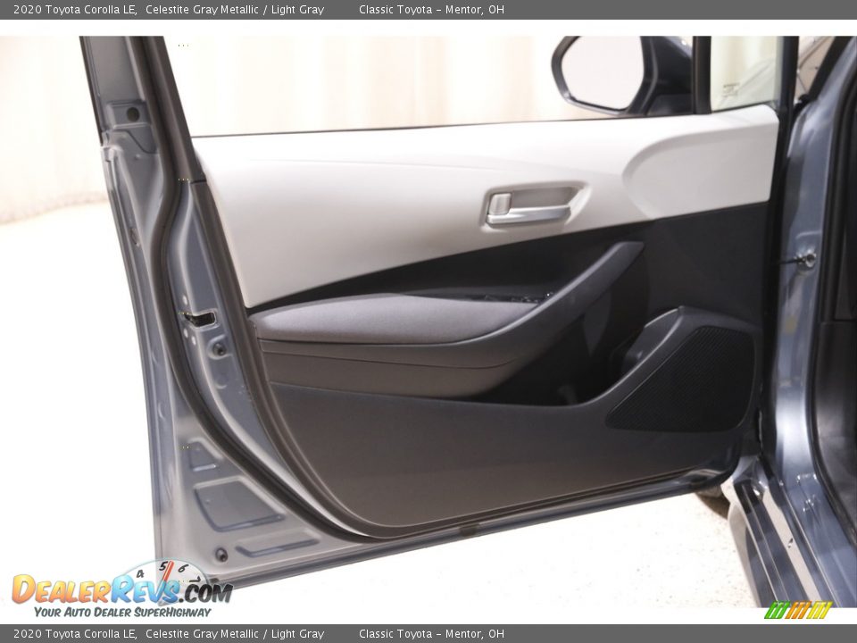 2020 Toyota Corolla LE Celestite Gray Metallic / Light Gray Photo #4