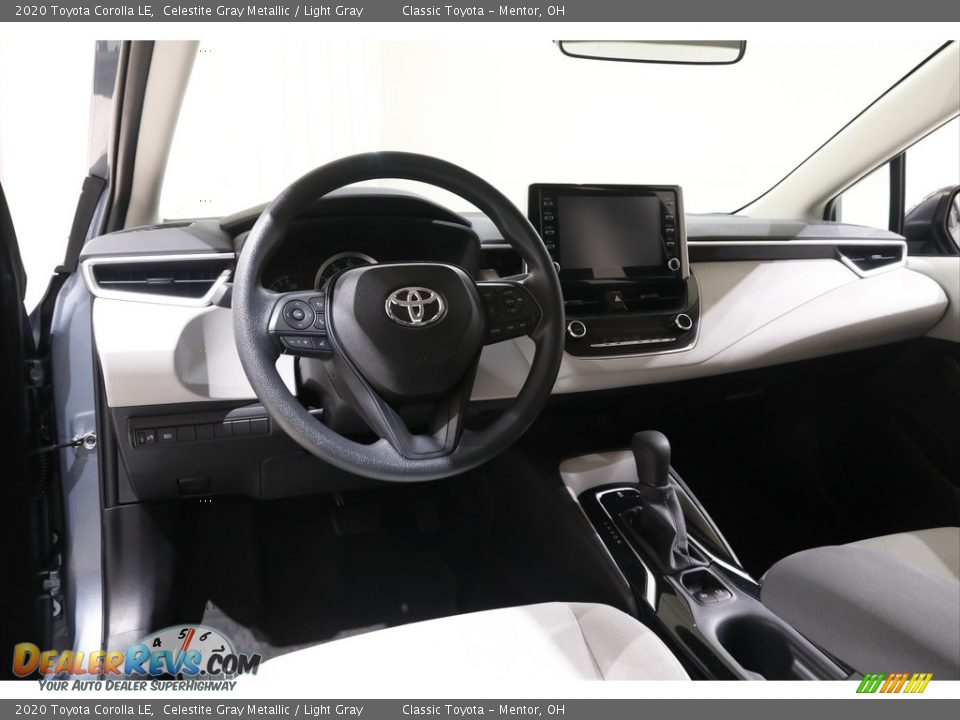 2020 Toyota Corolla LE Celestite Gray Metallic / Light Gray Photo #6