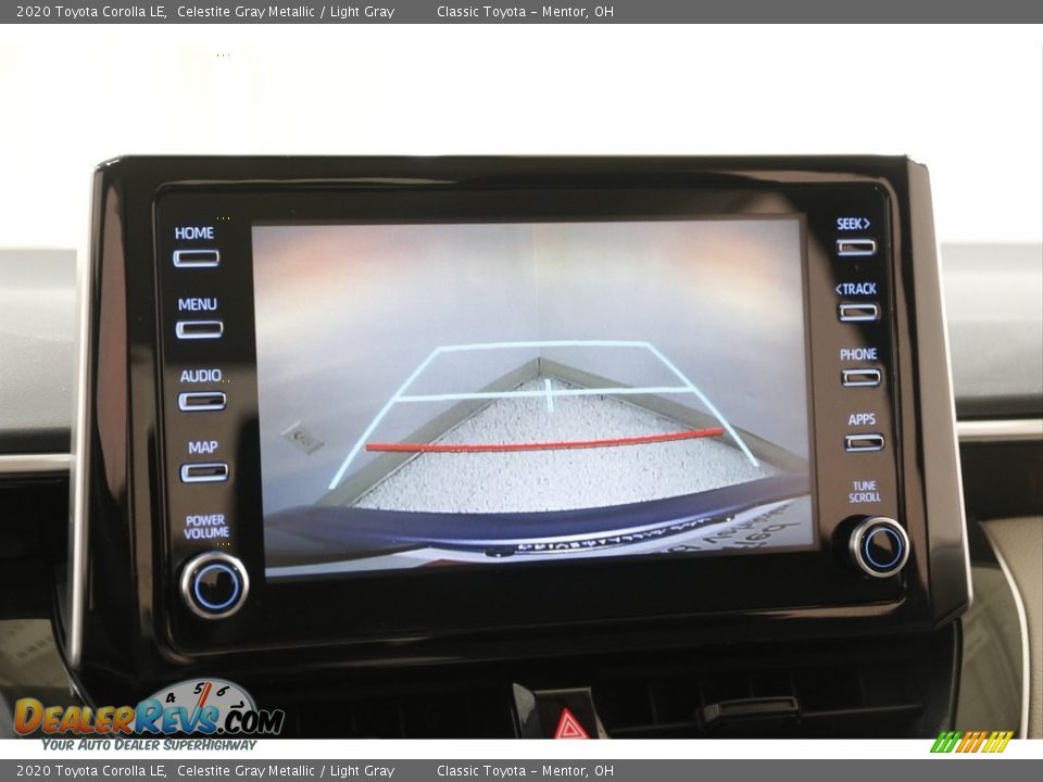 2020 Toyota Corolla LE Celestite Gray Metallic / Light Gray Photo #11