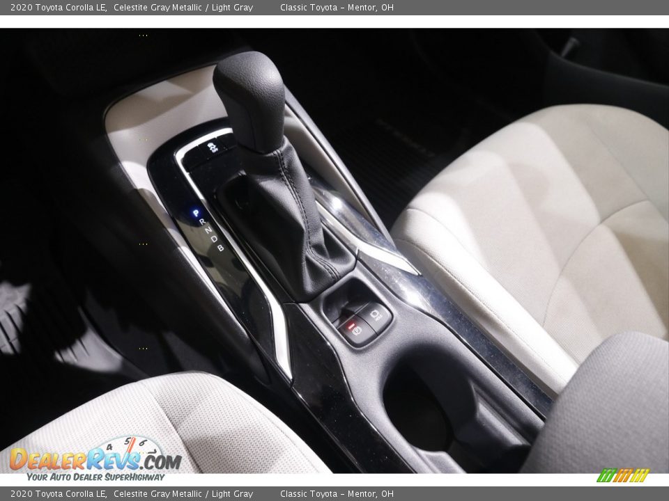 2020 Toyota Corolla LE Celestite Gray Metallic / Light Gray Photo #12