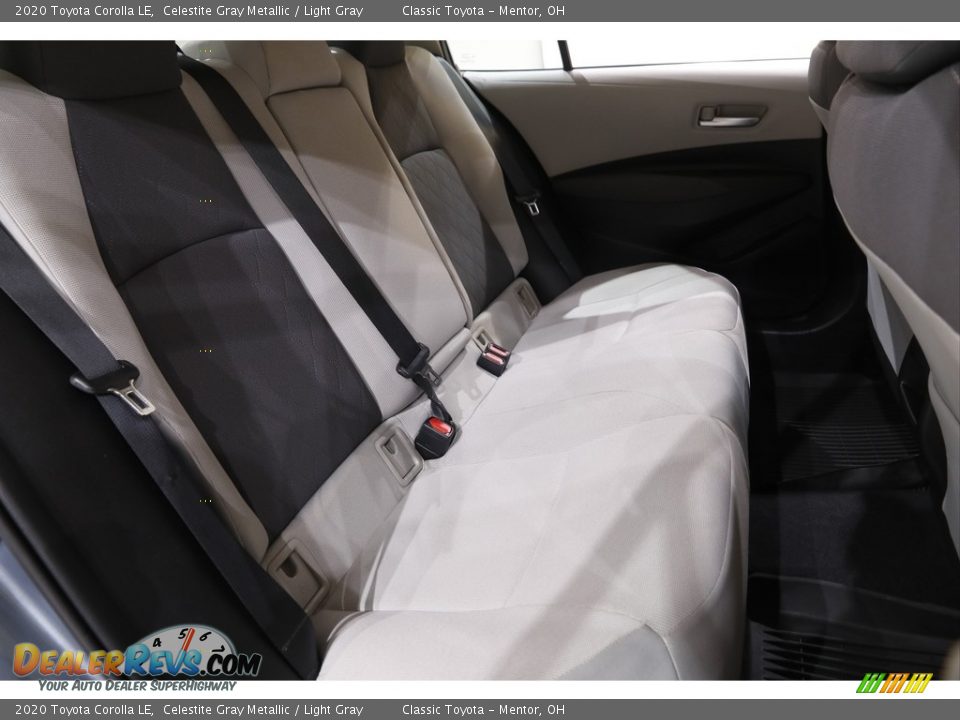 2020 Toyota Corolla LE Celestite Gray Metallic / Light Gray Photo #14