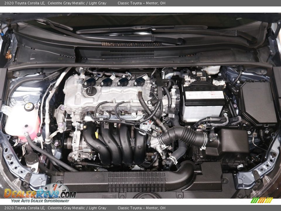 2020 Toyota Corolla LE Celestite Gray Metallic / Light Gray Photo #17