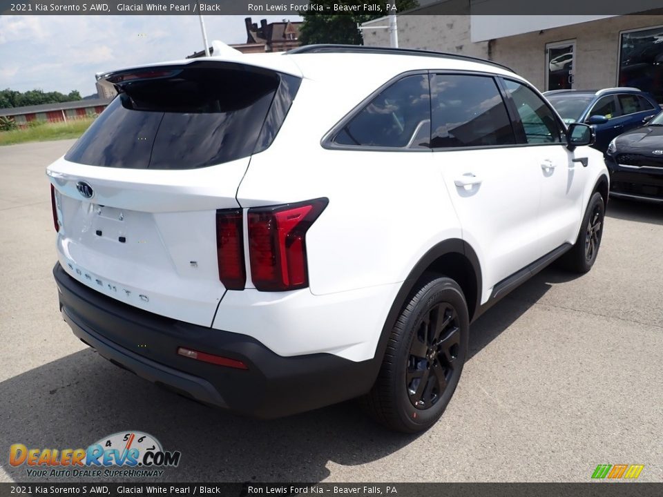 2021 Kia Sorento S AWD Glacial White Pearl / Black Photo #9