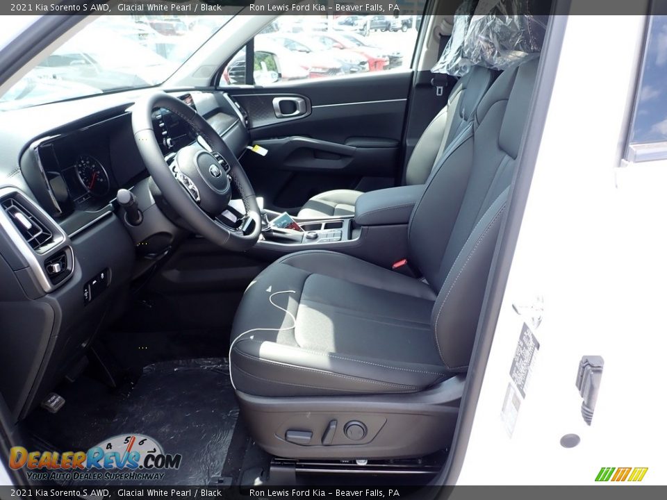 2021 Kia Sorento S AWD Glacial White Pearl / Black Photo #14