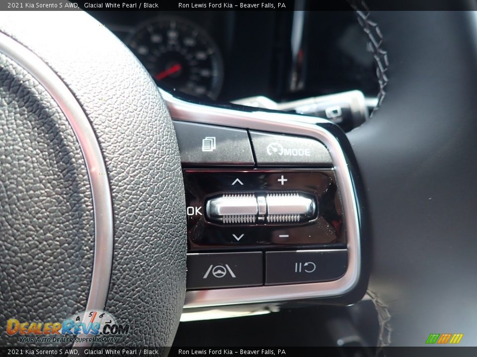 2021 Kia Sorento S AWD Glacial White Pearl / Black Photo #19
