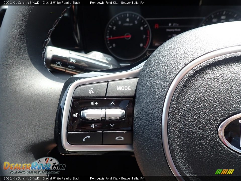 2021 Kia Sorento S AWD Glacial White Pearl / Black Photo #20
