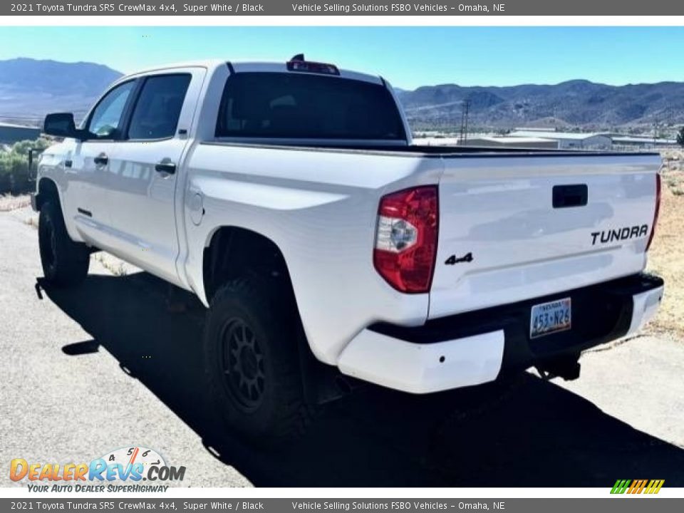 2021 Toyota Tundra SR5 CrewMax 4x4 Super White / Black Photo #18