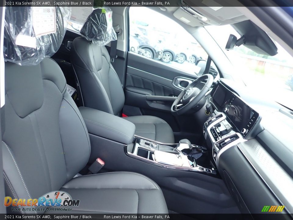 2021 Kia Sorento SX AWD Sapphire Blue / Black Photo #10