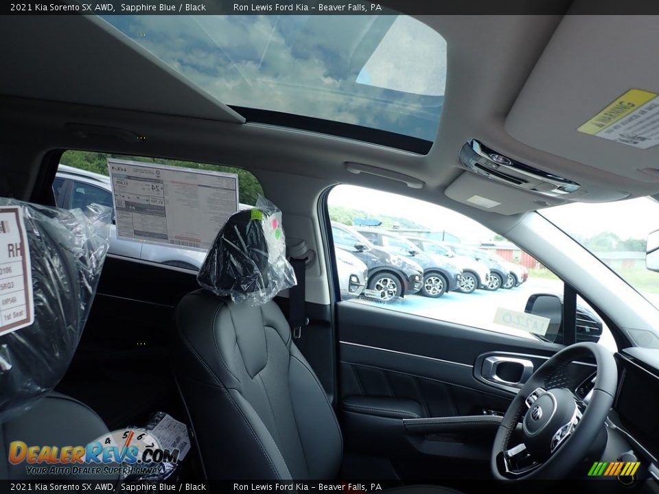 2021 Kia Sorento SX AWD Sapphire Blue / Black Photo #11