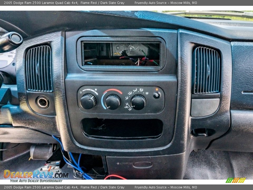 2005 Dodge Ram 2500 Laramie Quad Cab 4x4 Flame Red / Dark Slate Gray Photo #34