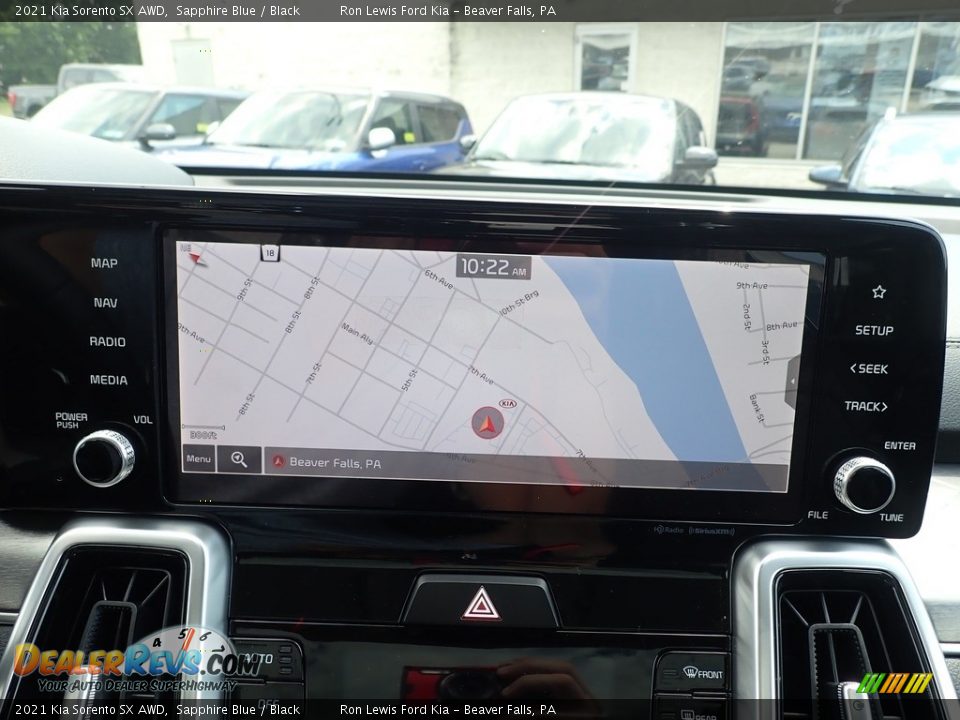 2021 Kia Sorento SX AWD Sapphire Blue / Black Photo #17