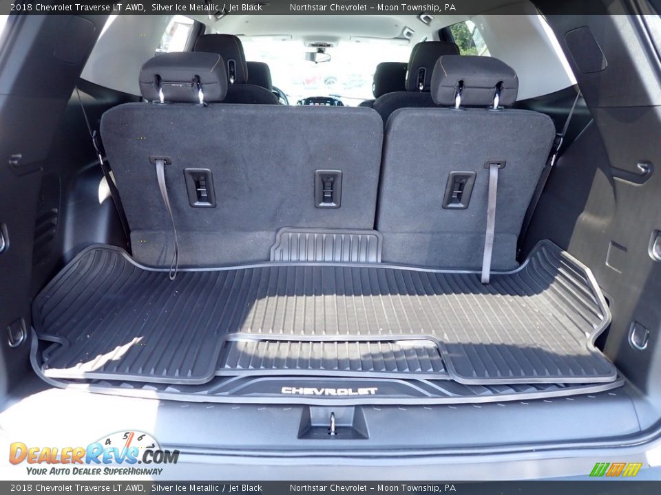 2018 Chevrolet Traverse LT AWD Silver Ice Metallic / Jet Black Photo #7