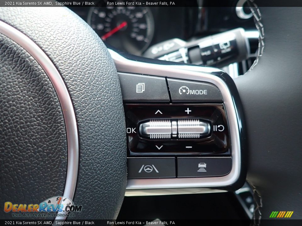 2021 Kia Sorento SX AWD Sapphire Blue / Black Photo #18
