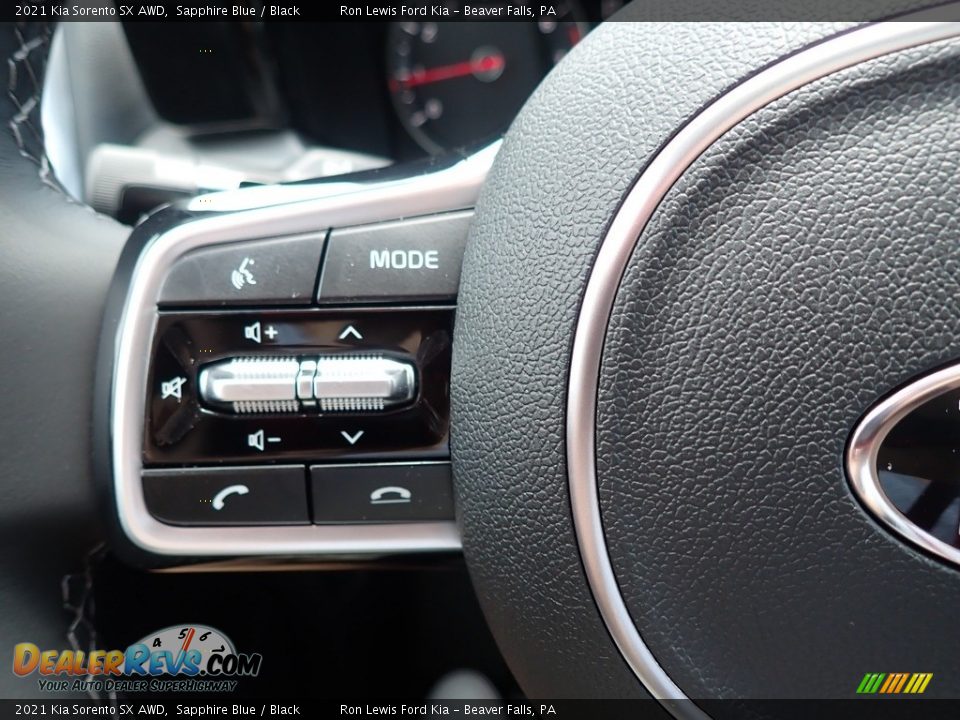 2021 Kia Sorento SX AWD Sapphire Blue / Black Photo #19