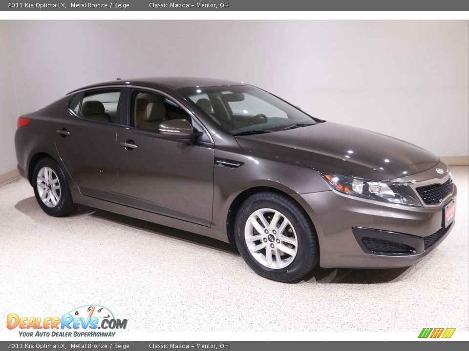 2011 Kia Optima LX Metal Bronze / Beige Photo #1