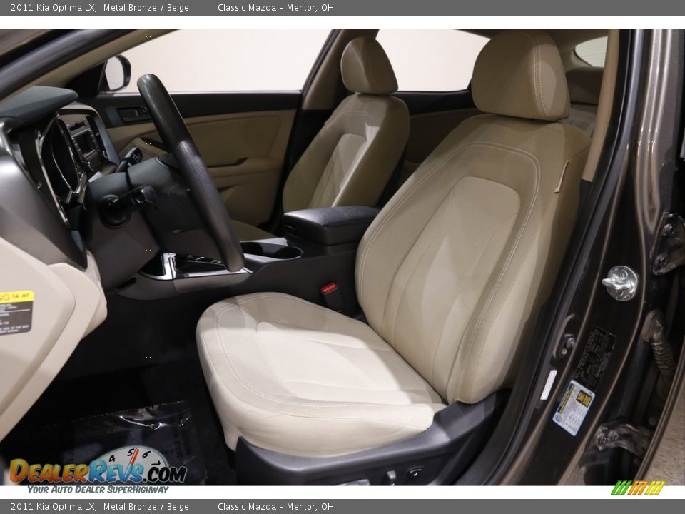 2011 Kia Optima LX Metal Bronze / Beige Photo #5