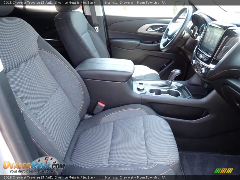2018 Chevrolet Traverse LT AWD Silver Ice Metallic / Jet Black Photo #15