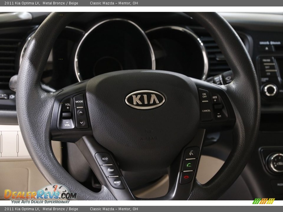 2011 Kia Optima LX Metal Bronze / Beige Photo #7