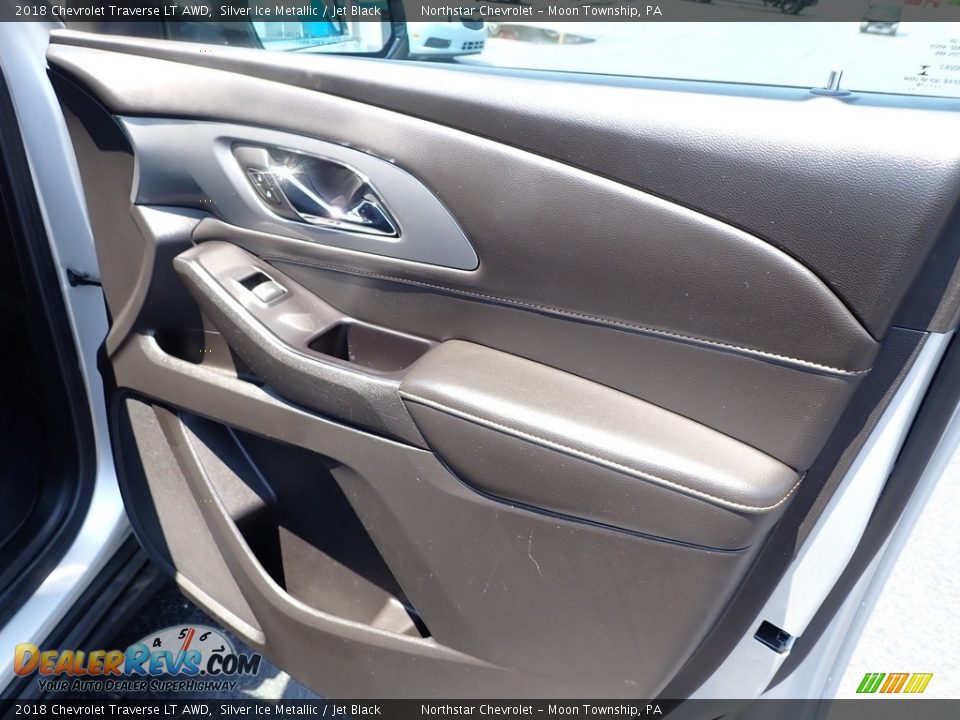 2018 Chevrolet Traverse LT AWD Silver Ice Metallic / Jet Black Photo #17