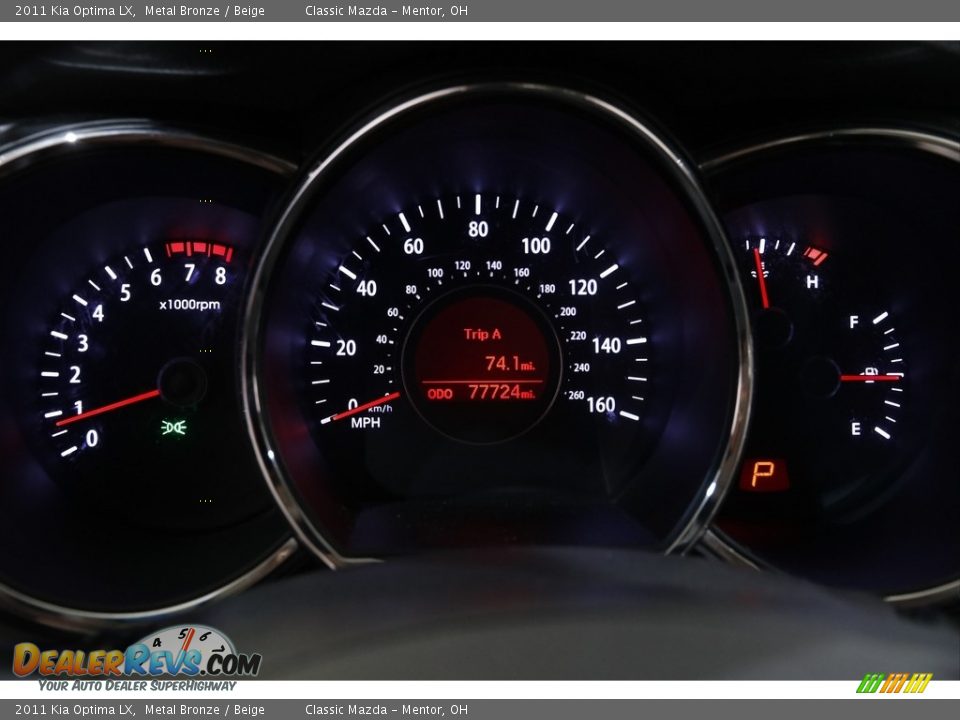 2011 Kia Optima LX Metal Bronze / Beige Photo #8