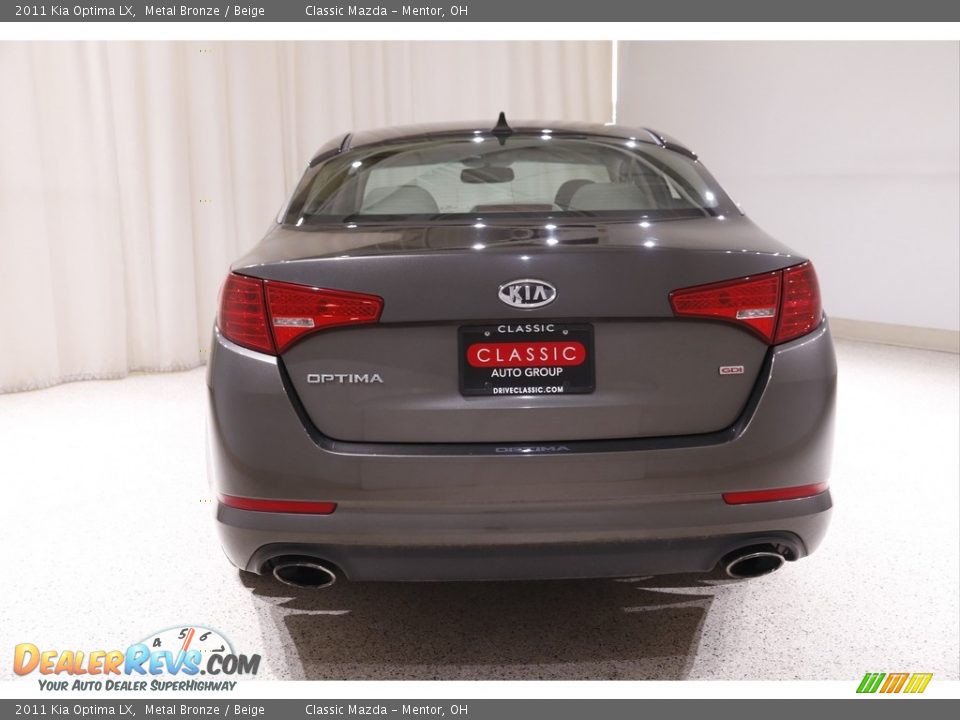 2011 Kia Optima LX Metal Bronze / Beige Photo #14