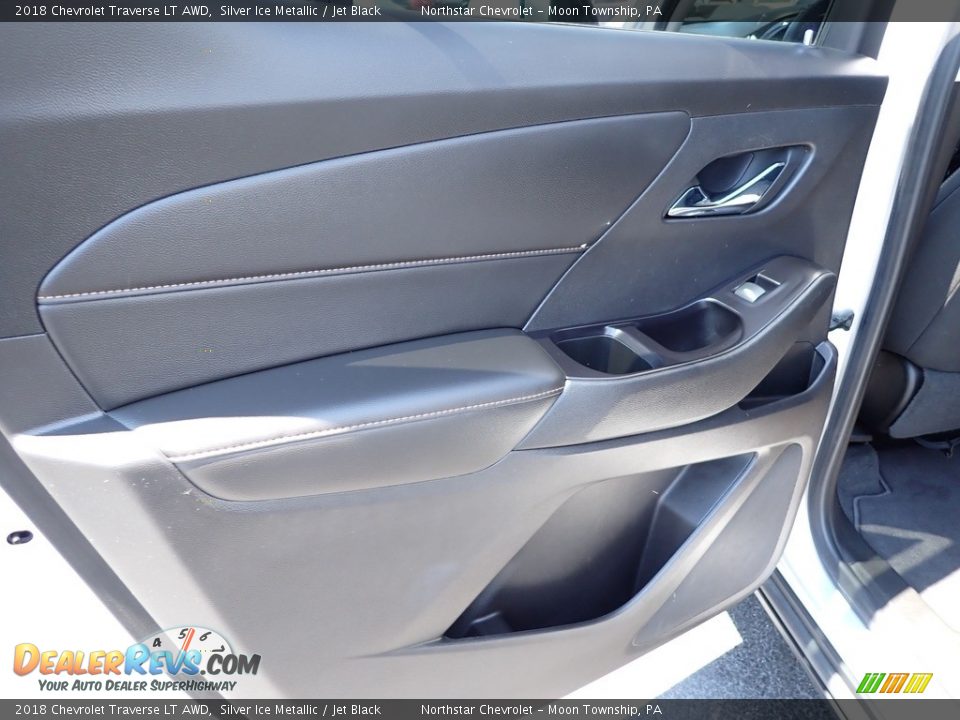 2018 Chevrolet Traverse LT AWD Silver Ice Metallic / Jet Black Photo #23