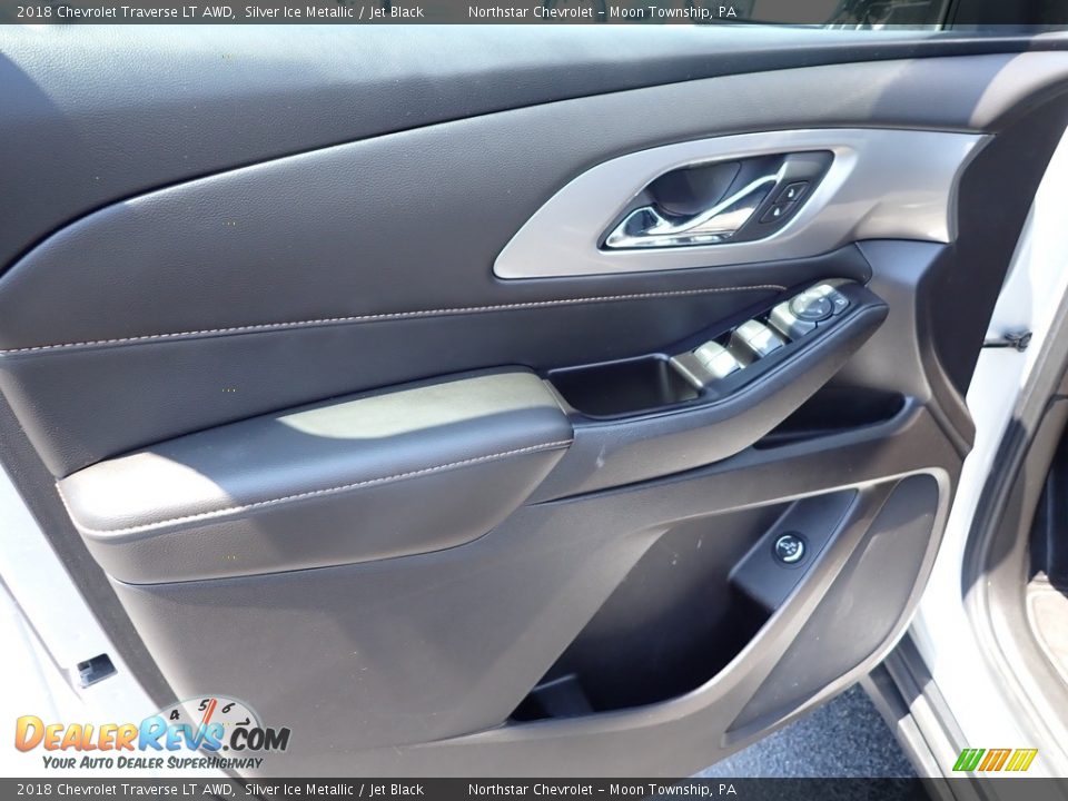 2018 Chevrolet Traverse LT AWD Silver Ice Metallic / Jet Black Photo #24