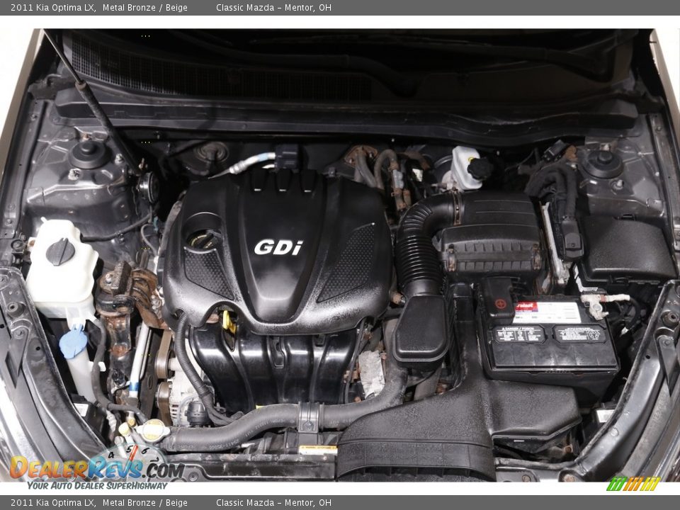 2011 Kia Optima LX Metal Bronze / Beige Photo #15