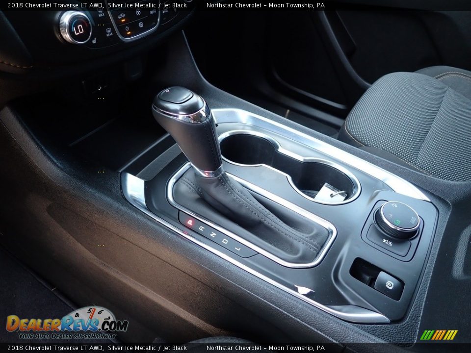 2018 Chevrolet Traverse LT AWD Silver Ice Metallic / Jet Black Photo #26