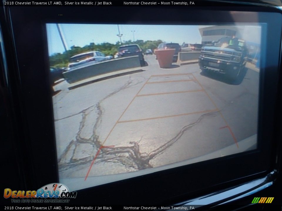 2018 Chevrolet Traverse LT AWD Silver Ice Metallic / Jet Black Photo #30