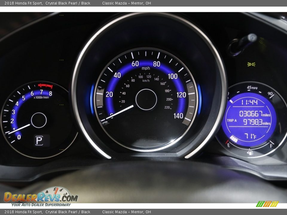 2018 Honda Fit Sport Gauges Photo #8