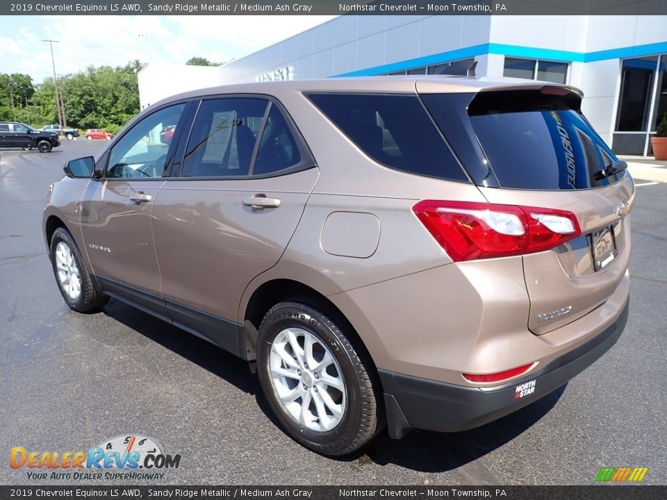 2019 Chevrolet Equinox LS AWD Sandy Ridge Metallic / Medium Ash Gray Photo #4