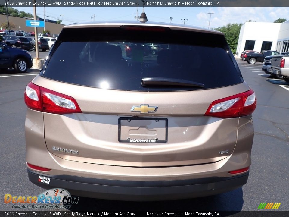 2019 Chevrolet Equinox LS AWD Sandy Ridge Metallic / Medium Ash Gray Photo #6