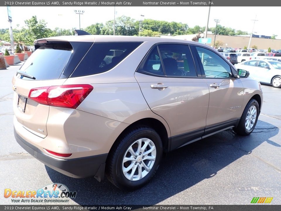 2019 Chevrolet Equinox LS AWD Sandy Ridge Metallic / Medium Ash Gray Photo #9