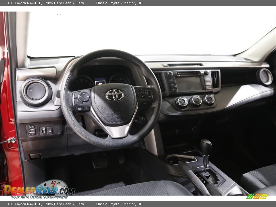 2018 Toyota RAV4 LE Ruby Flare Pearl / Black Photo #6
